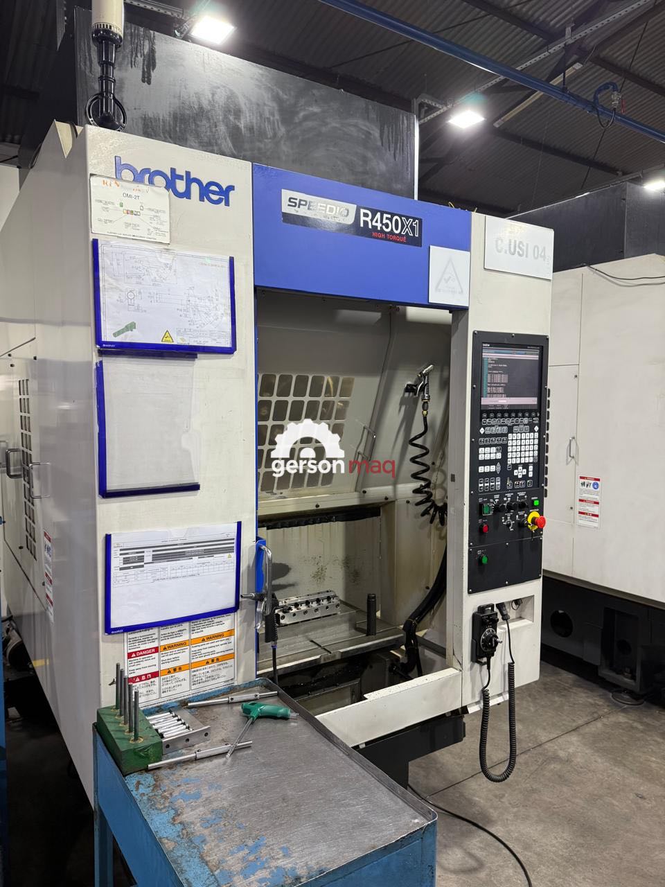 CENTRO DE USINAGEM BROTHER DUPLO PALLET R450X2 - ANO 2019